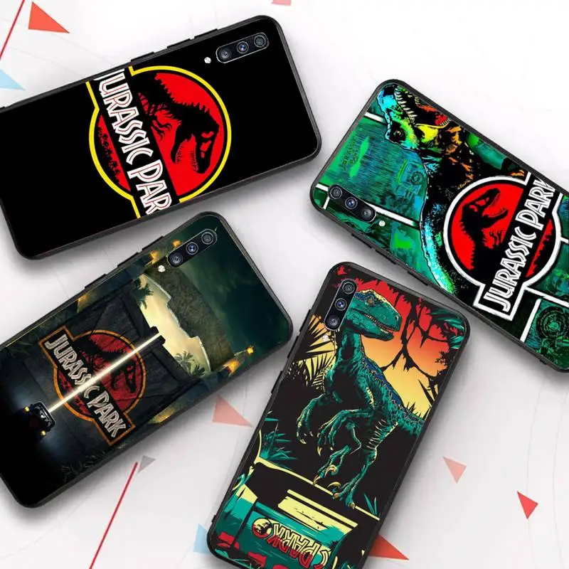 

Jurassic Park Dinosaur Phone Case for Samsung A51 01 50 71 21S 70 31 40 30 10 20 S E 11 91 A7 A8 2018