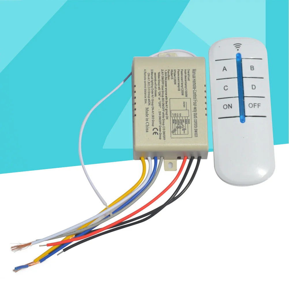 

220V Wireless Switch for Fluorescent Lamp Droplight Lamp