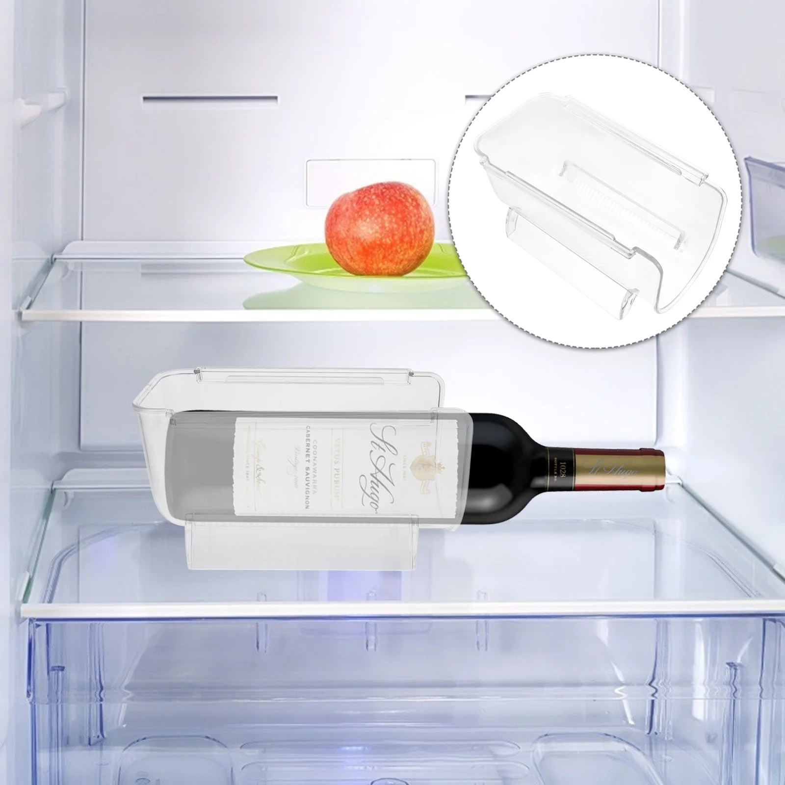 2 шт. накладной держатель для стойки вертикальная стоячая бутылка акриловая