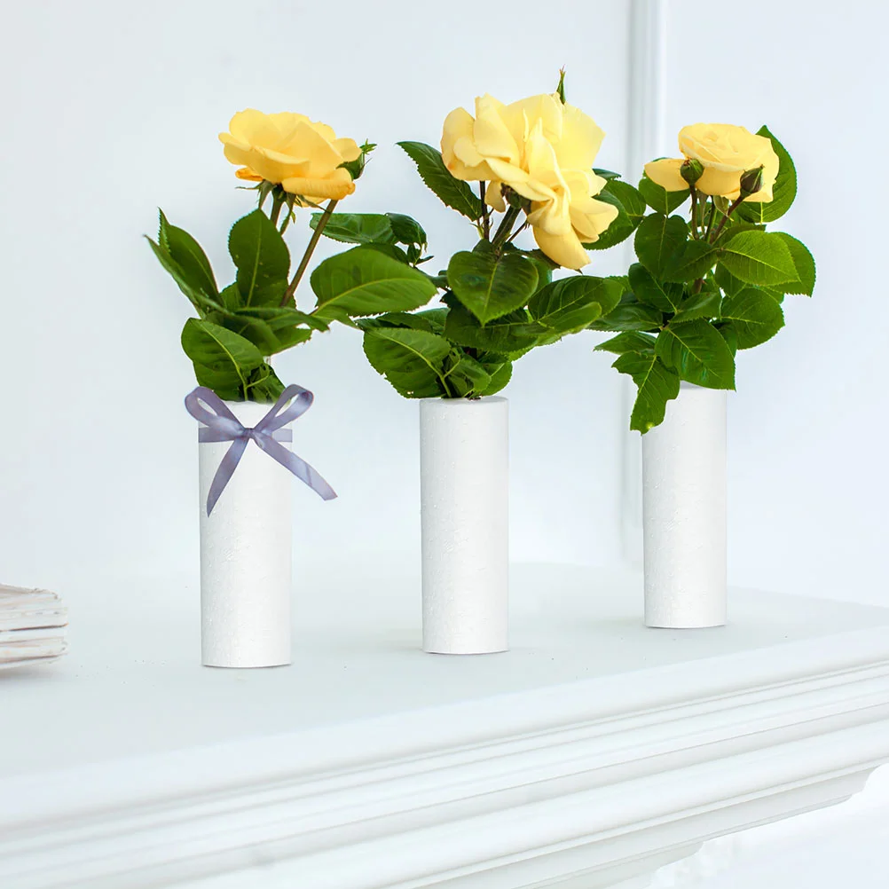 6 шт. пенопластовые колонны молдинги цветочные блоки цилиндр игрушки для