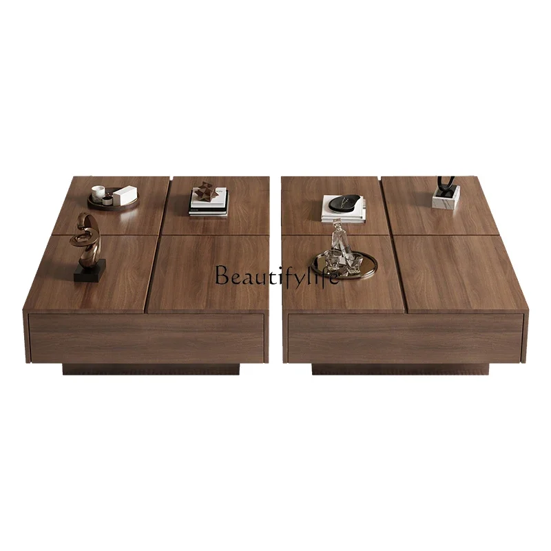 Ваби песчаный квадратный журнальный столик новый легкий роскошный