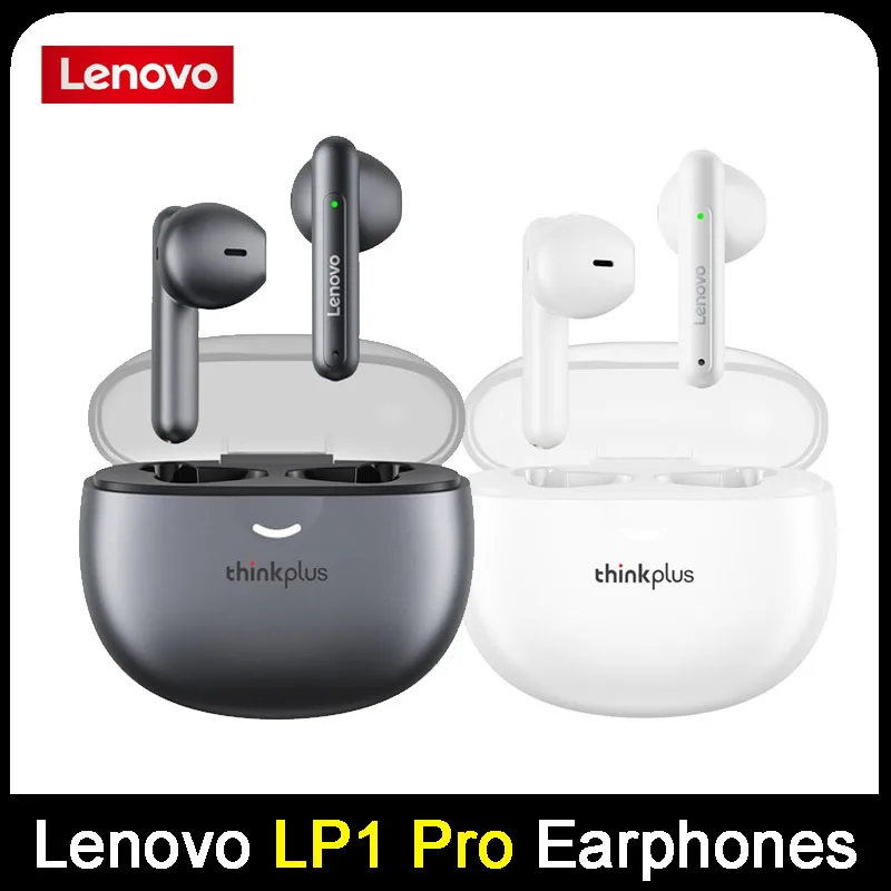 

Оригинальные беспроводные наушники Lenovo LP1 Pro, TWS, Bluetooth 5,1, двойные спортивные стереонаушники с шумоподавлением, 250 мАч, долгий режим ожидания