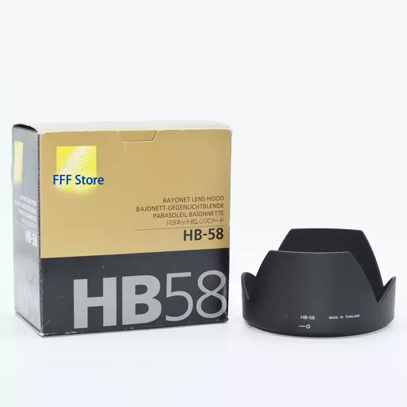 Фото Новая оригинальная бленда HB-58 для объектива Nikon AF-S 18-300mm F3.5-5.6G VR 77mm. Бленда HB-58. №2
