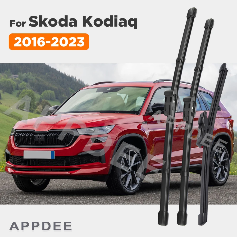 

Набор щёток стеклоочистителя APPDEE для Skoda Kodiaq 2016-2023 2022 2021 2019 2018 24 дюйма 21 дюйм 13 дюймов