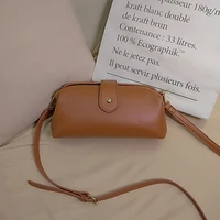 soft leather shoulder handbags for women mini capacity shopping tote bags elegant purse brown crossbody bucket bags wallet