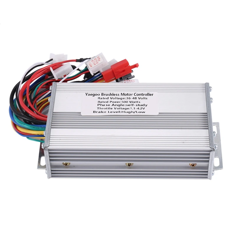 

500W 48V Electric Bike Controller 12 Tubes Brushless Controller Aluminium Alloy Motor Controller For Bicycle Scooter