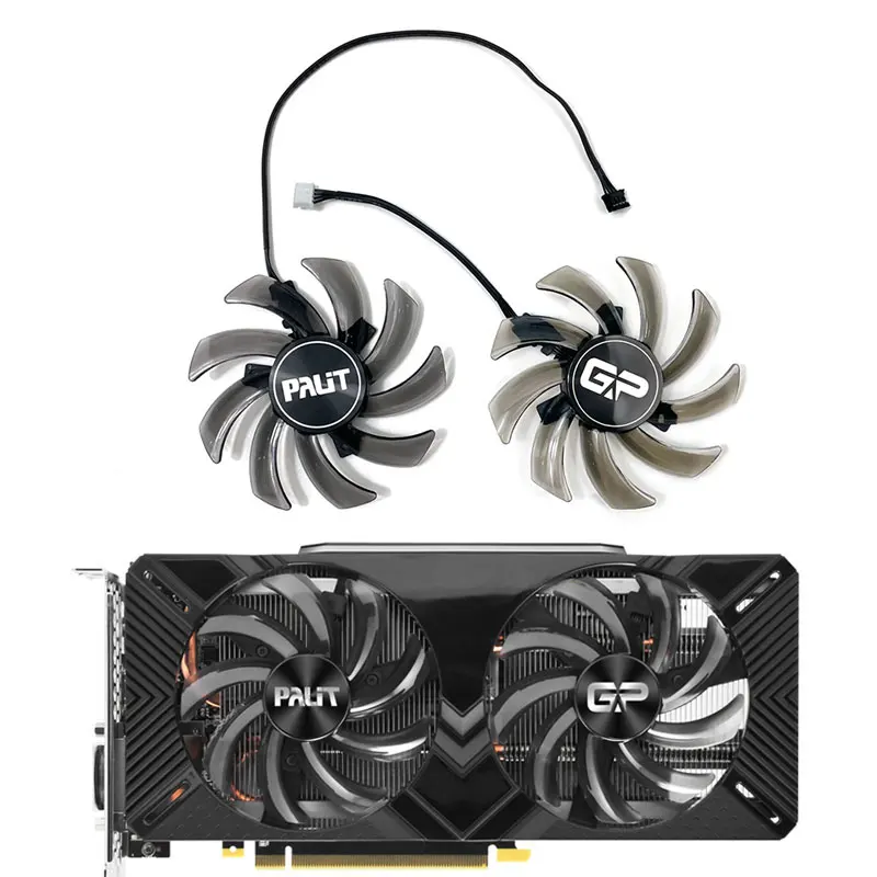 

GA91S2U 85mm 4Pin GTX 1660 1660Ti Gaming Graphics Card Cooling Fan for PNY Palit RTX 2060 SUPER 2070 Gamingpro Cooler
