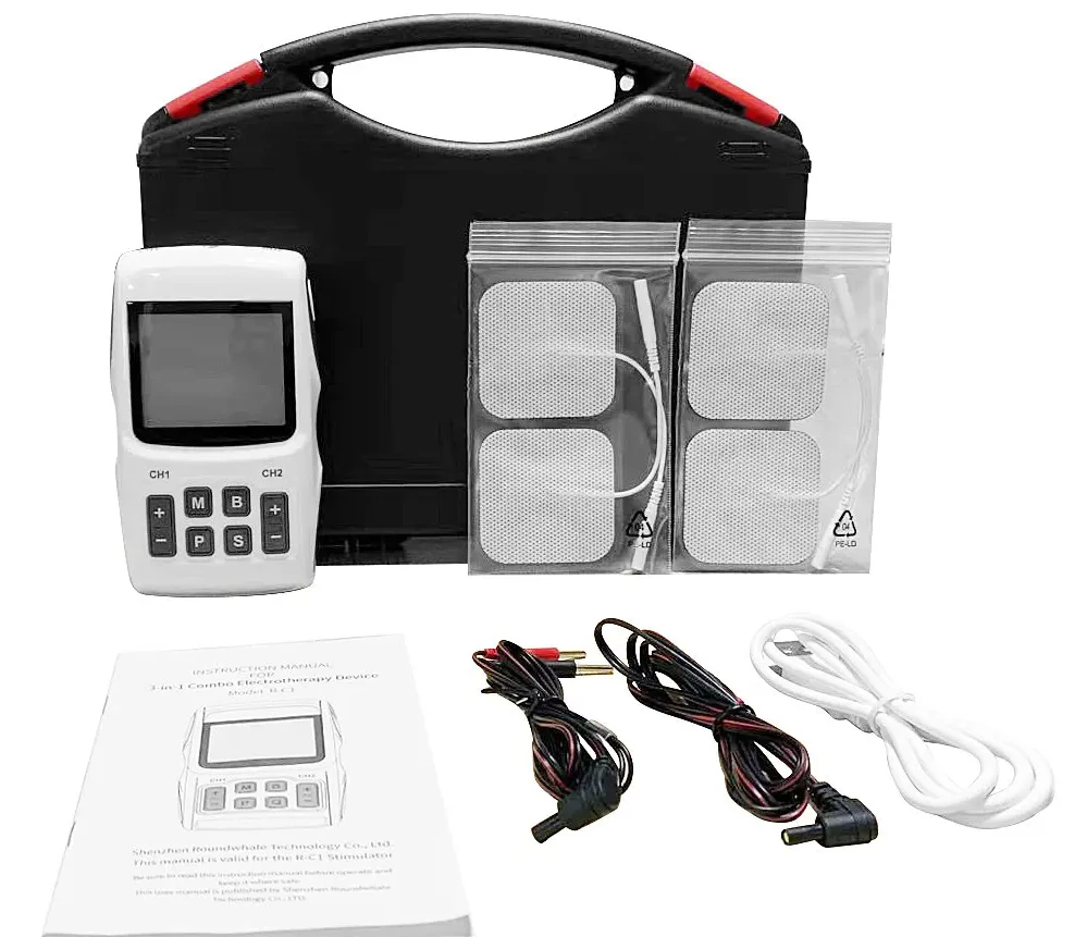 Для ROOVJOY R-C101A TENS EMS RUSS если электронные фотостимуляторы терапевтическая машина