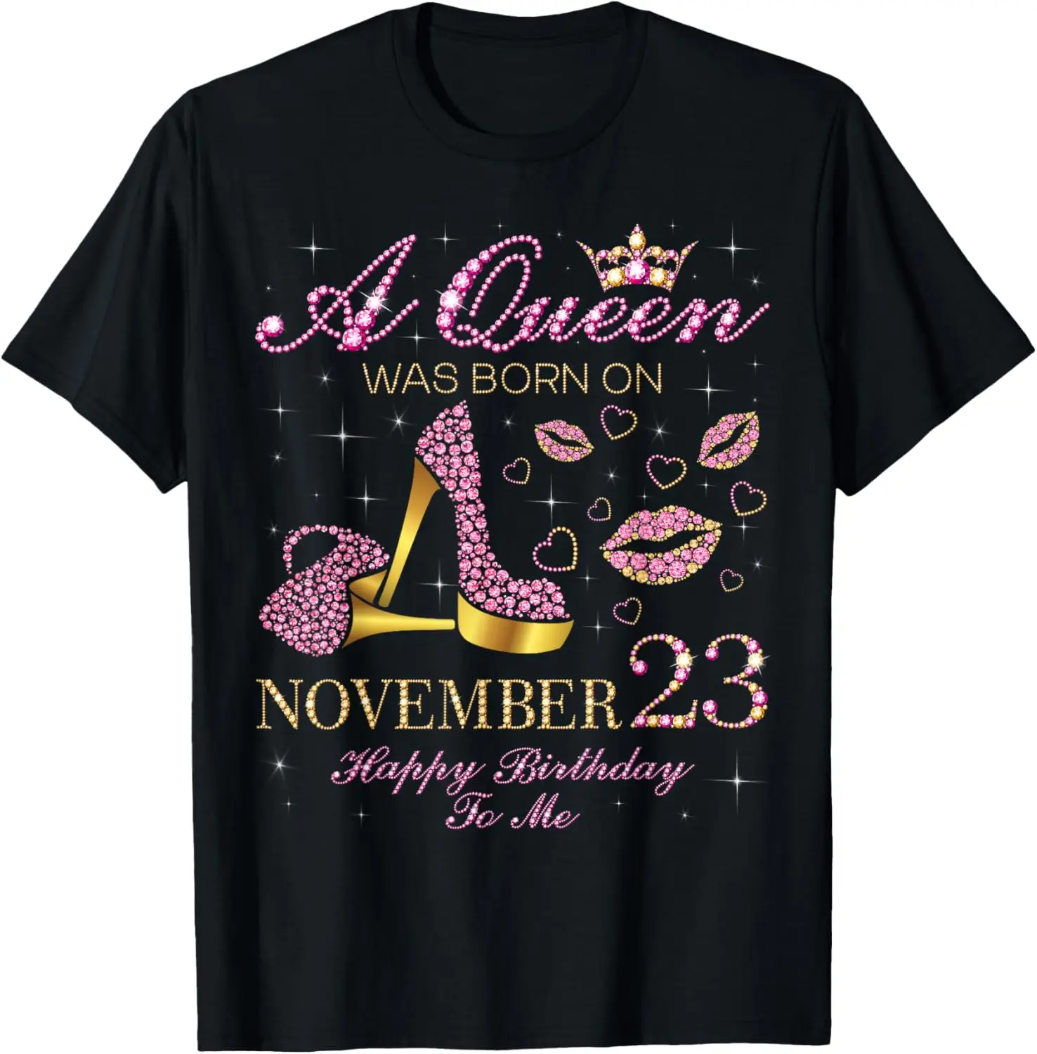 Футболка Королева родился в июле с днем рождения To Me