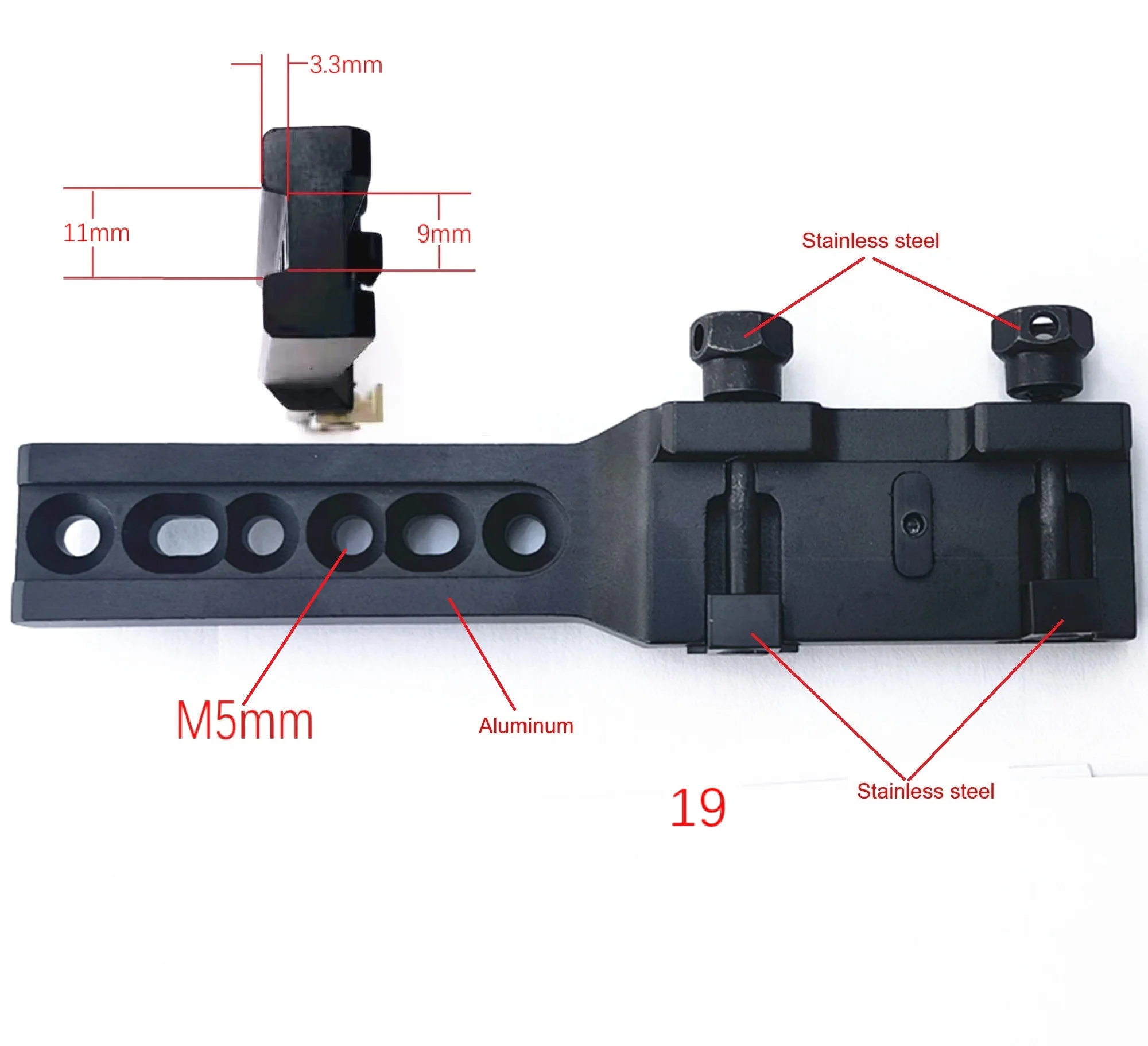 

Крепление для прицела HAP HAWK SCOPE PARD NV008P