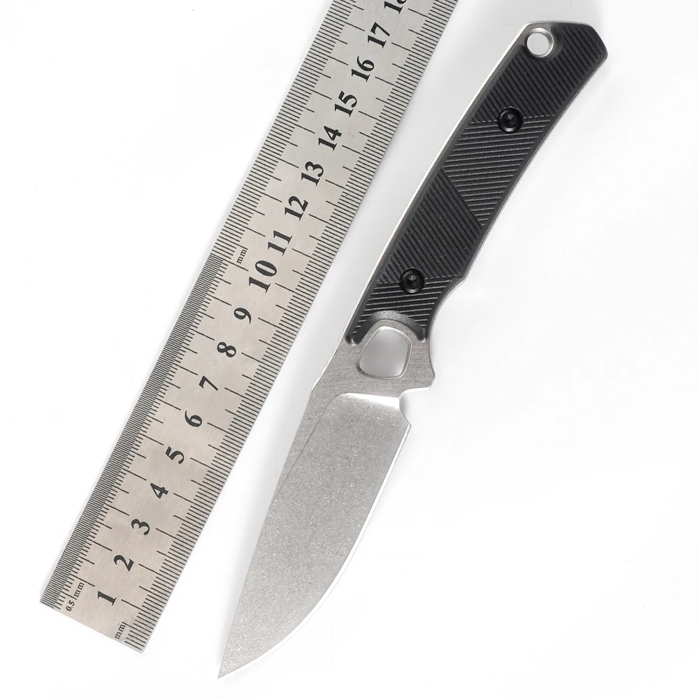 Нож из стекловолокна ABS с резиновой ручкой лезвие для кемпинга универсальный