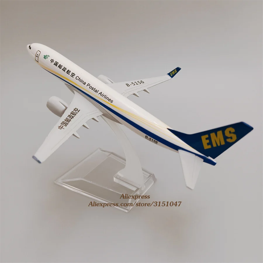 

16 см, авиасамолёт China Post Airlines, модель самолета с металлическим сплавом, модель самолета B737, Боинг 737-800, подарок
