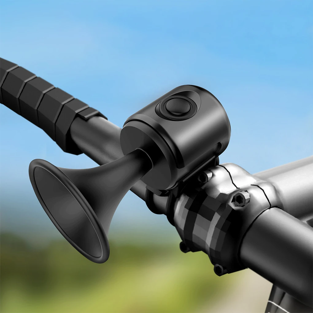 

Bike Electronic Loud Horn 120 db Warning Safety Electric Bell Police Siren Bicycle Handlebar Alarm Ring Bell Cycling Kid Scooter
