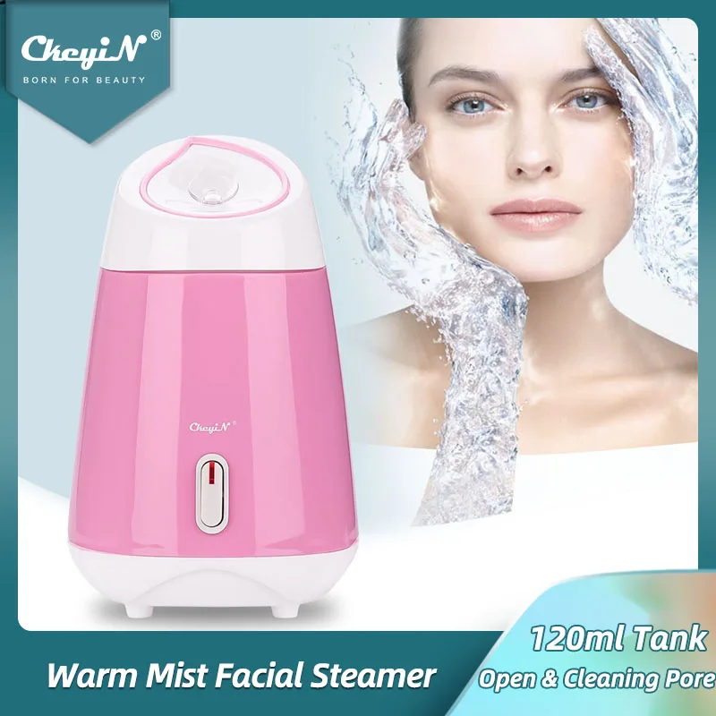CkeyiN-vaporizador Facial de agua caliente Nano iónico, Humidificador Facial, Sauna, vaporizador hidratante, limpieza de poros, belleza y cuidado de la piel