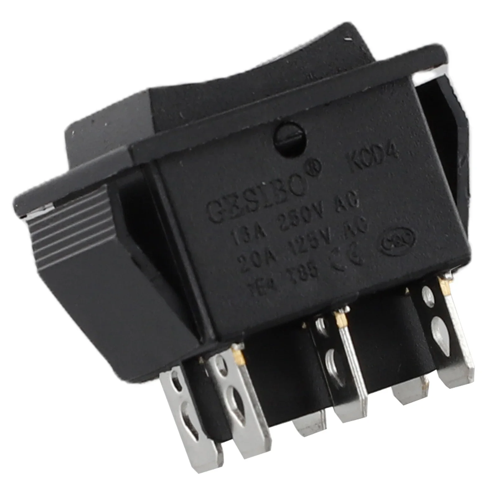 Принадлежности аксессуары клавишный выключатель 6-контактные клеммы черный