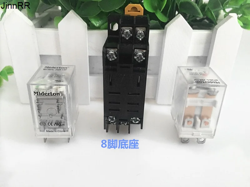 10 шт JQX-13F маленькое промежуточное реле AC220V DC24V 12V hh62p ly2nj 8-pin 10A | Строительство и