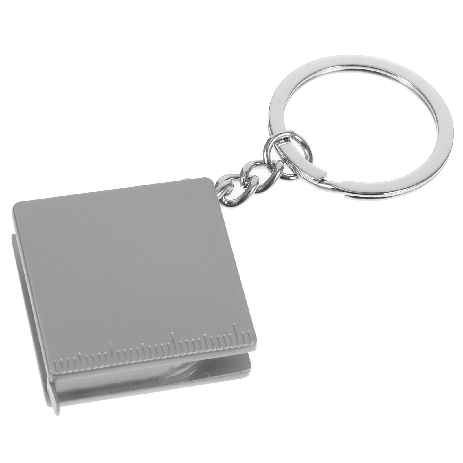 

1Pc 1M Small Retractable Tape Measure Pendant Portable Square High Precision Tape Measure with Key Ring