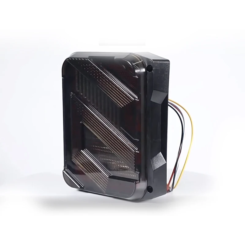 Светодиодные задние фонари одобренные DOT E-mark для Jeep Wrangler JK JKU 2007-2018 с DRL указатель