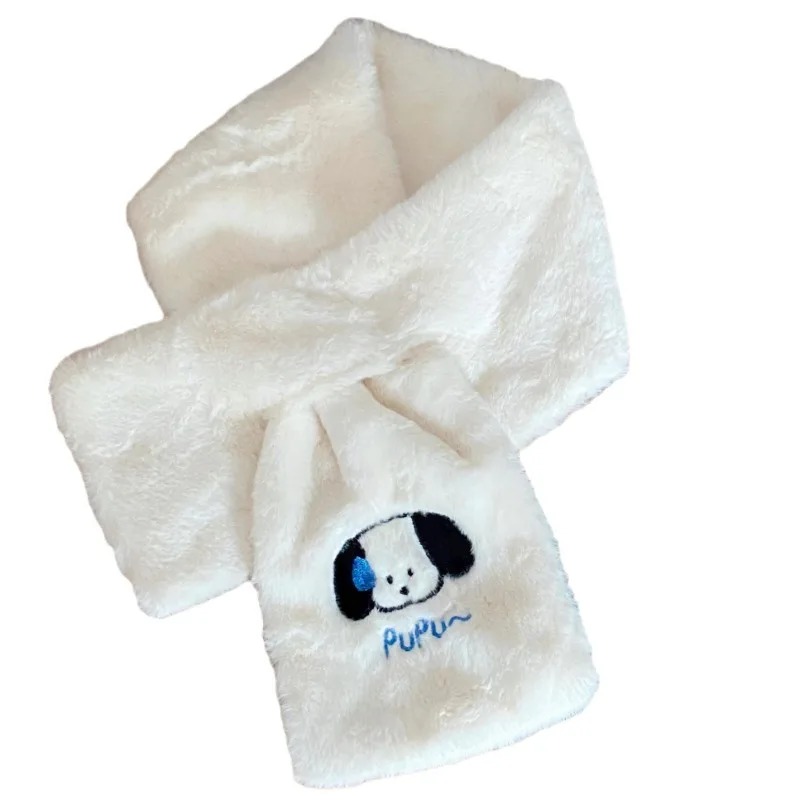 Sanrio мультфильм Pochacco плюшевый шарф для мальчиков и девочек зимние утолщенные
