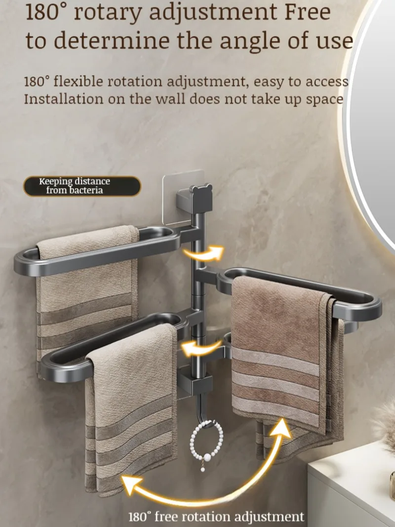 Водонепроницаемый настенный держатель для полотенец