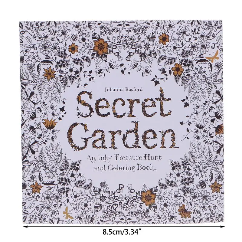 

Новинка 2022, новинка 2022, книга для раскрашивания и охоты за сокровищами Inky от Johanna Basford