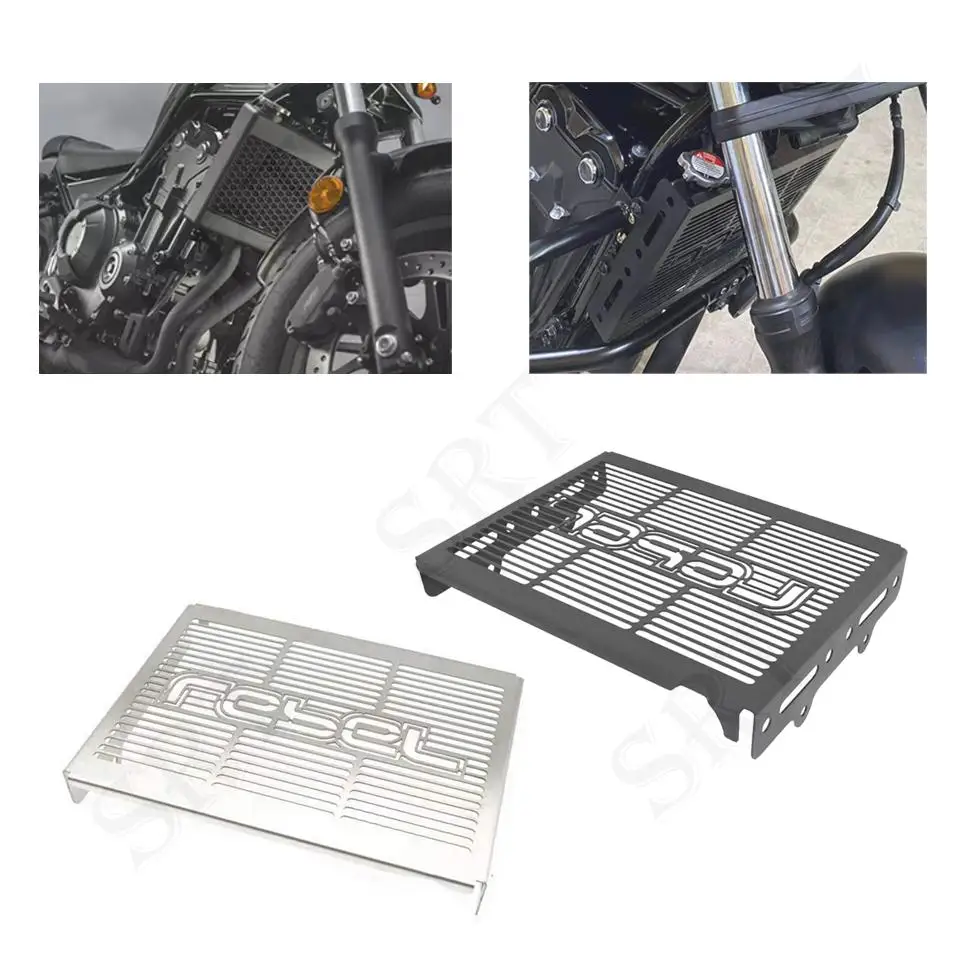 

For Honda Motorcycle Radiator Protector Guard Grille Cover Cooled Protector Cover Rebel 500 300 CMX CM 500/300 CMX500 2017-2021
