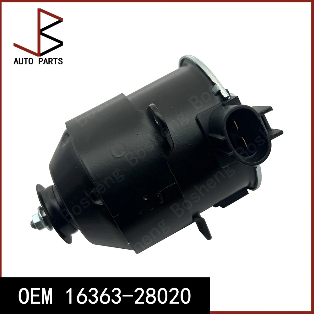 Фото Новый мотор вентилятора охлаждения для TOYOTA RAV4 ALA4*, ASA44, AVA4*, WWA42, ZSA4* 2012-2019, OEM 16363-28020 1636328020 16363 28020 №1