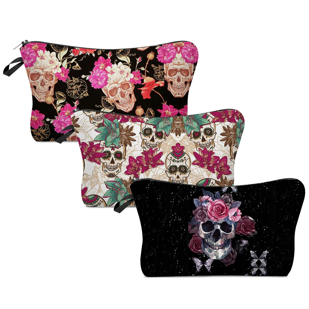 

Women Cosmetic Bag Bridesmaid MakeUp Case Beauty Toiletries Travel Organizer Wash Storage Pouch Wedding Party Bride Pencil Case