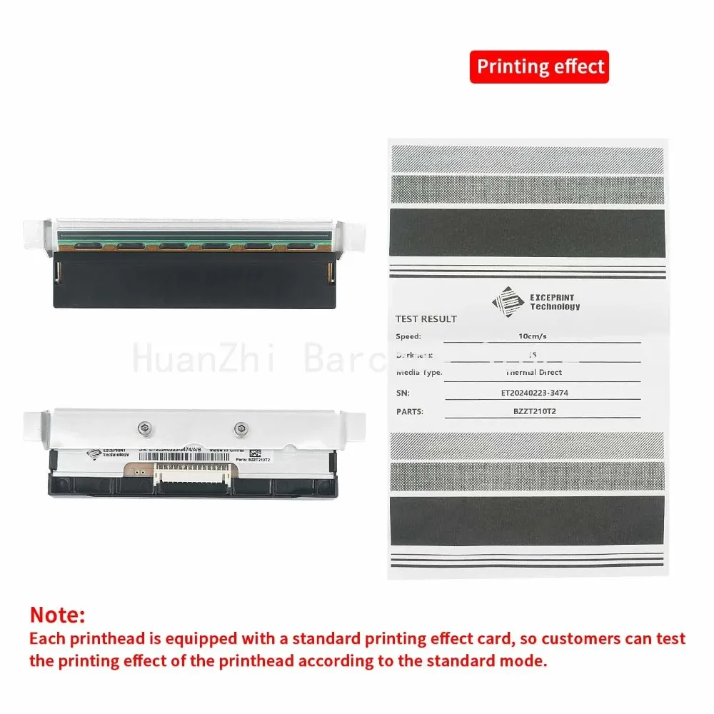 Фото Новая термопечатающая головка для принтера этикеток Zebra ZT230 ZT210 ZT220 203DPI P1037974-010, печатающая головка для штрихкодов №3