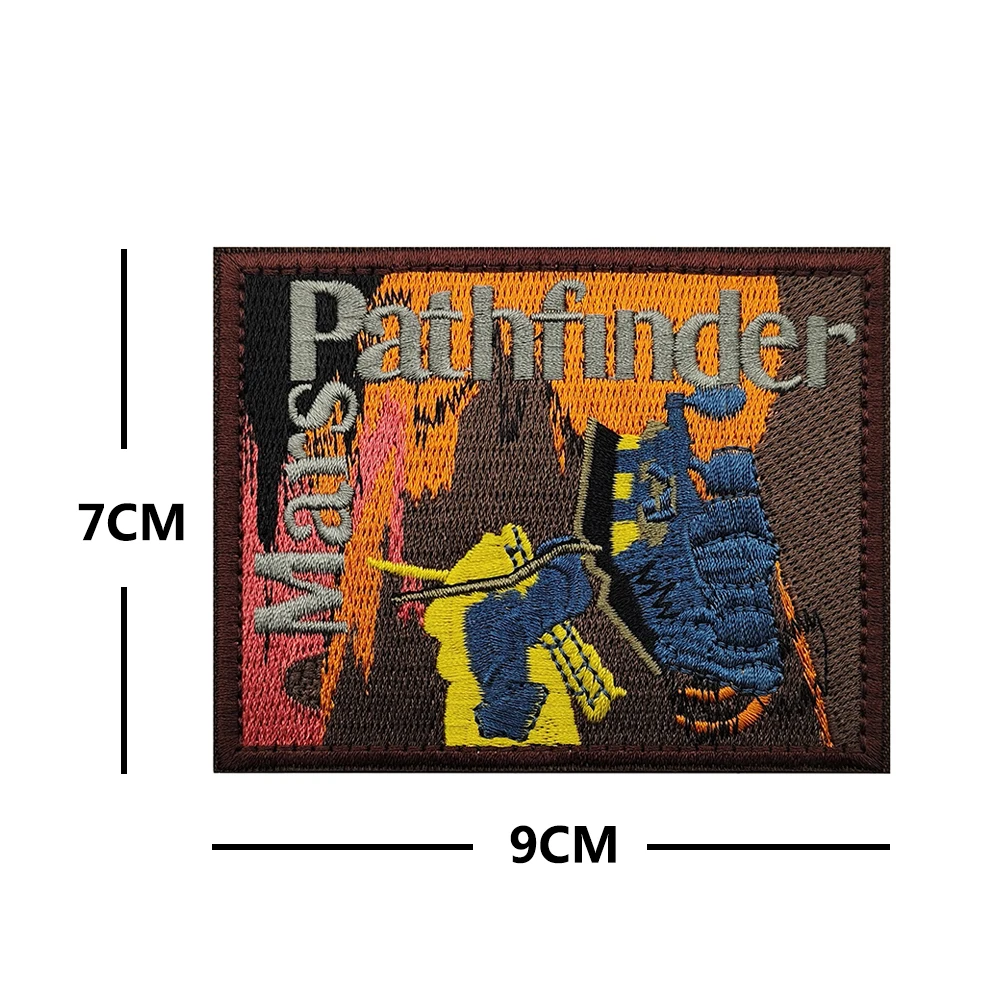 США Космическая сила Вышивка MARS PATHFINDER Мемориальная тканевая нашивка Пришитая