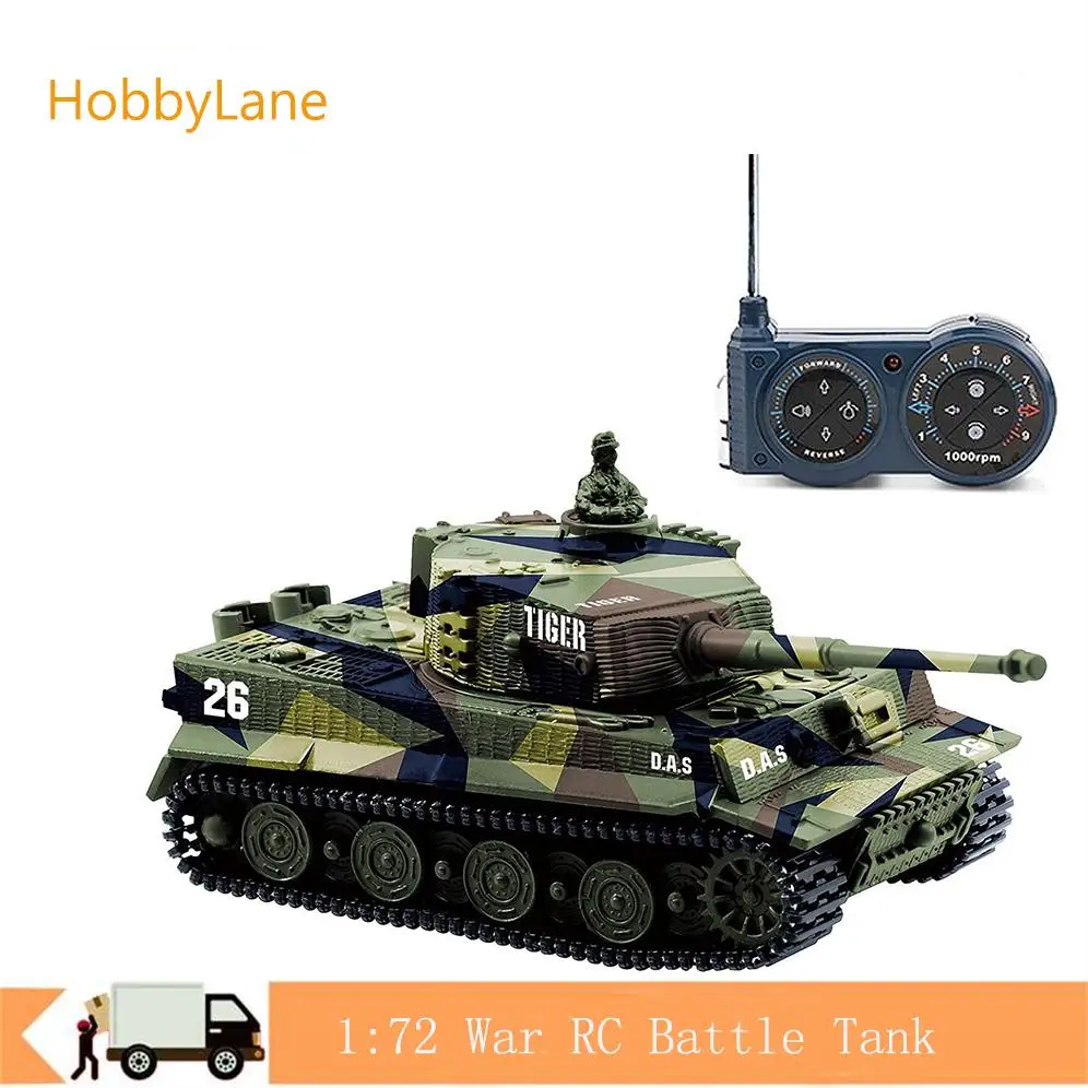 

1:72 МИНИ-военный пульт дистанционного управления Радиоуправляемый боевой танк модель электронные игрушки для мальчиков со звуком подарки н...
