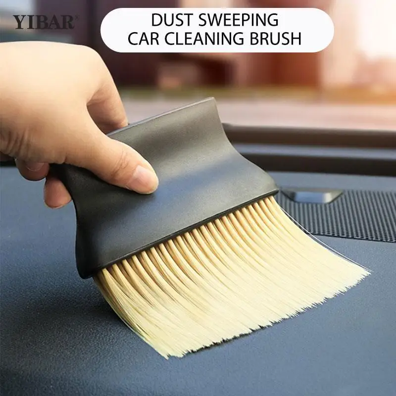 

Car Air Conditioner Cleaner Brush Air Outlet Cleaning Brush Car Detailing Brush Dust Cleaner Soft Brush Keyboard Cleaning Tool