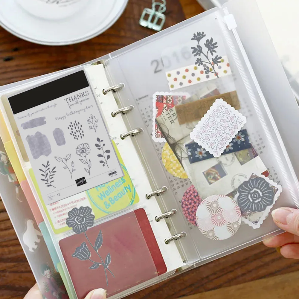 

Retro Transparent DIY Stamps Lightweight Fashion Soft Stamps For Photo Album