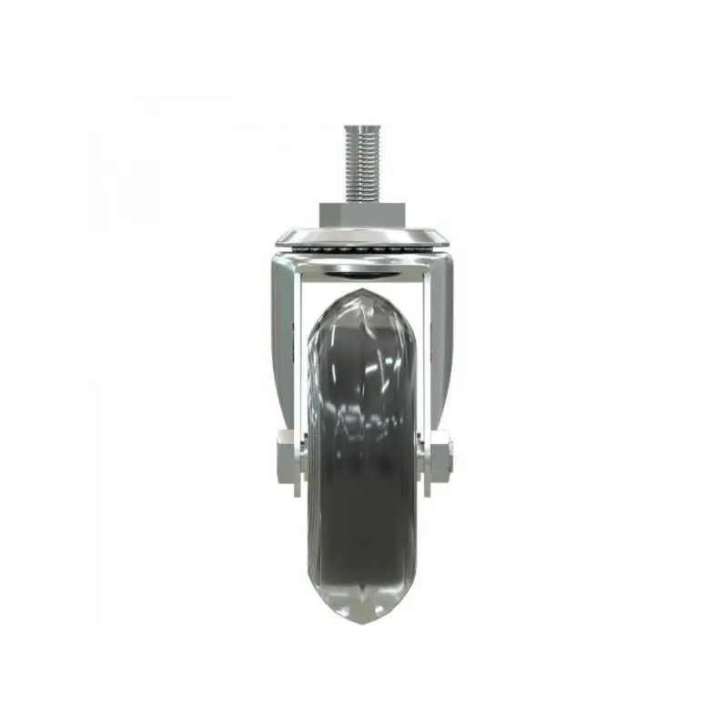 (5 упаковок) 3-дюймовый M8 винт полиуретановый ролик Ice Wheel компьютерное кресло