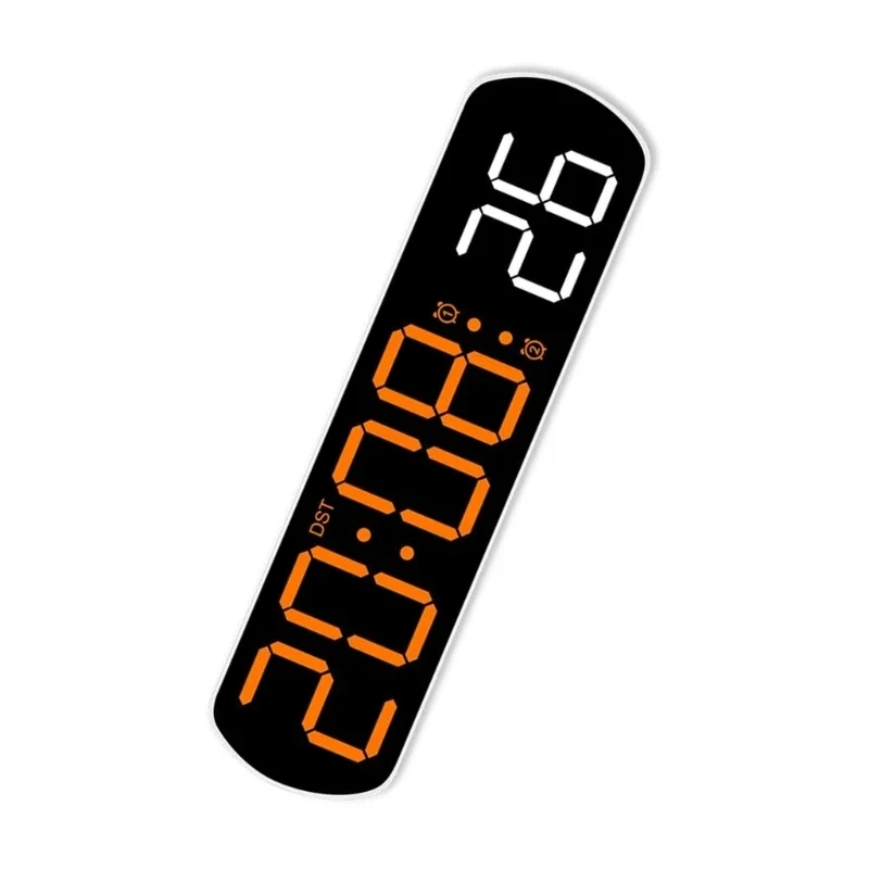 Цифровые настольные часы с 2 секундами будильника