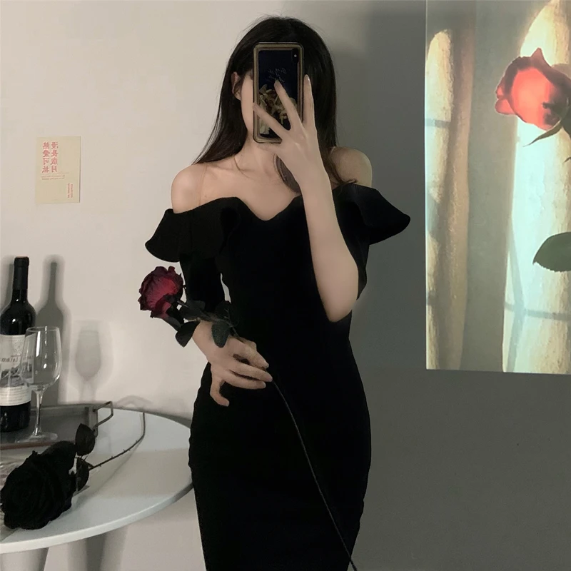 

2021 Pretty Sweep Train Mermaid Soft Satin Off Shoulder Sweetheart Simple Plain Wedding Dress Bride Gown Vestidos De Novia