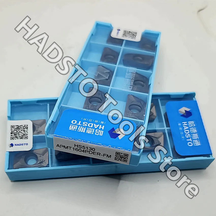 

APMT1604PDER-FM HS5130 APMT1604 APMT1604PDER APMT HADSTO твердосплавные пластины с ЧПУ фрезерные пластины фрезерные инструменты 10 шт./кор.