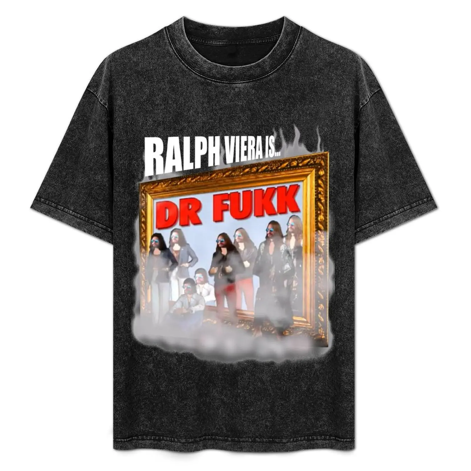 Фото Футболка DR FUKK Ralphotage, повседневная футболка с принтом №1