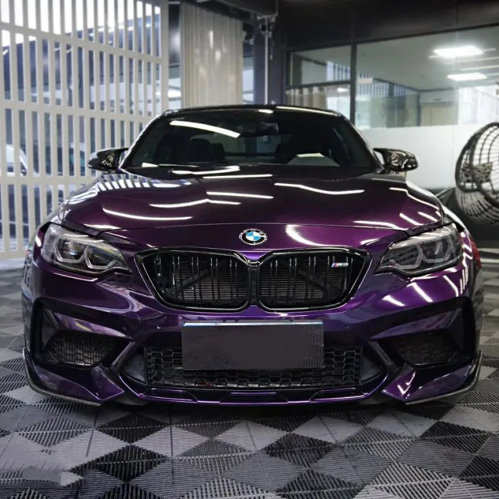 

1.52*18m Air Release Suple Gloss Paint Midnight Purple Wrap Self Adhesive