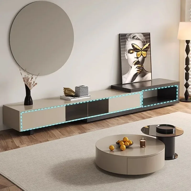 Роскошная Подставка для телевизора в скандинавском стиле современный шкаф с