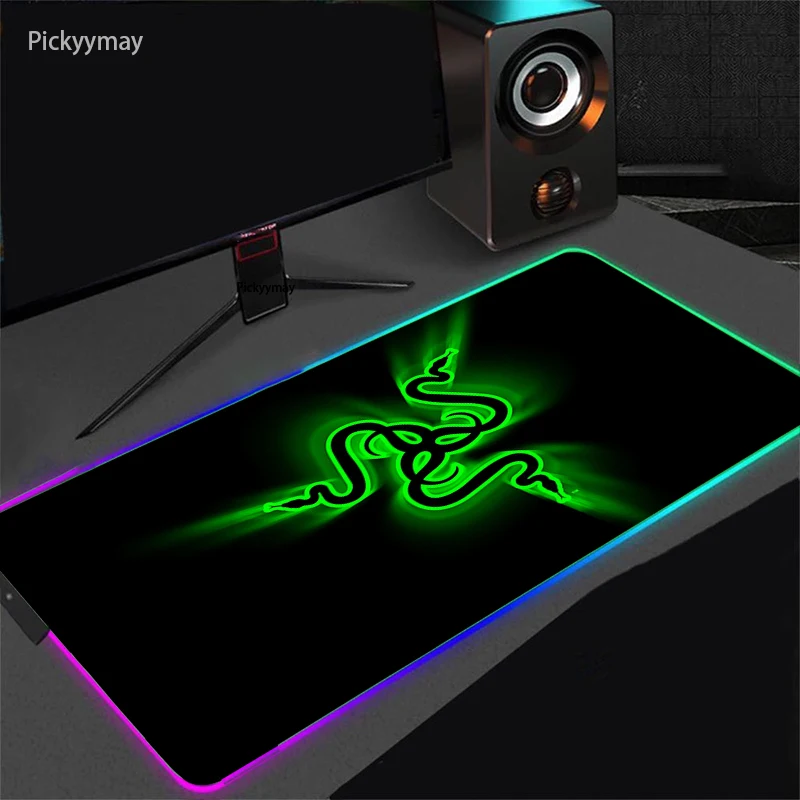 Коврик для игровой оптической мыши RAZER RGB коврик клавиатуры компьютерный