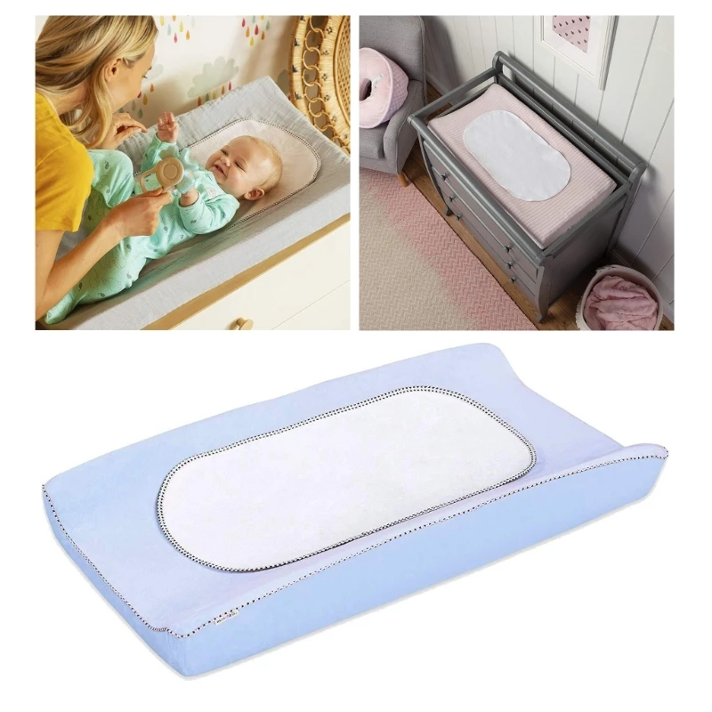 

Diaper Changing Pad Soft Urine Mat Baby Bedding Pad Machine Washable Diaper Pad