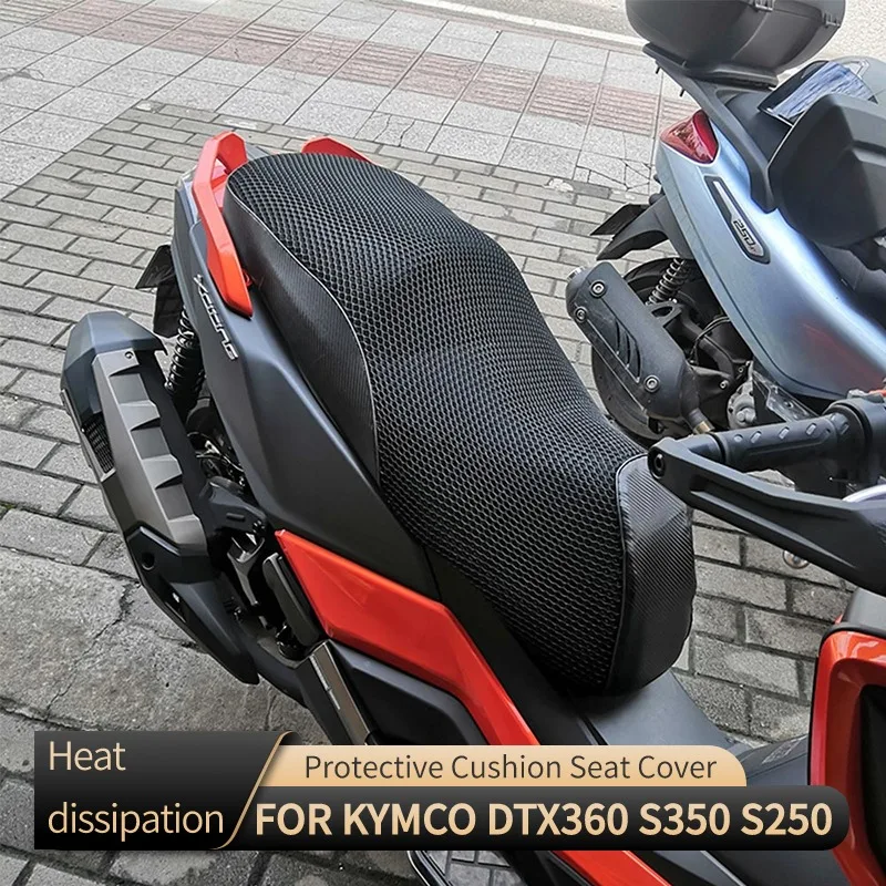 Фото Защитный чехол на сиденье для KYMCO DTX360 DTX 360 S350 S250, нейлоновая ткань, чехол на сиденье, чехол на сиденье, новый продукт №1