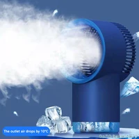 humidifier fan personal adjustable misting air cooler night light quiet small table portable air conditioner cool mist
