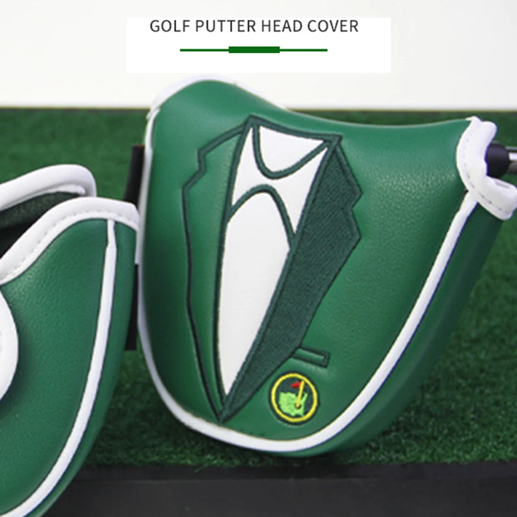 

Putter Cover Green Jacket Simple Style Semicircle Golf Head Covers