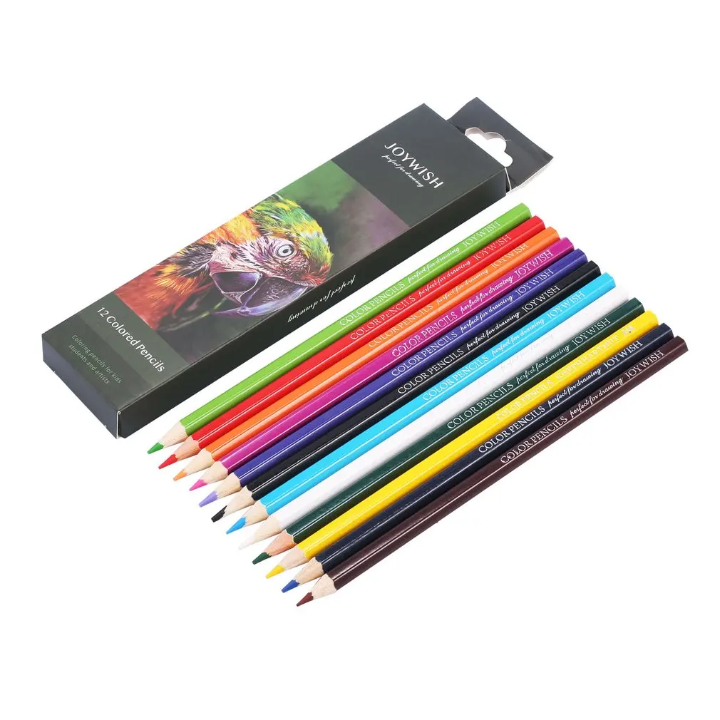 

Colored pencils environmentally friendly oily colored lead drawing cartons and barreled 12/18/24/36/48/72 colors
