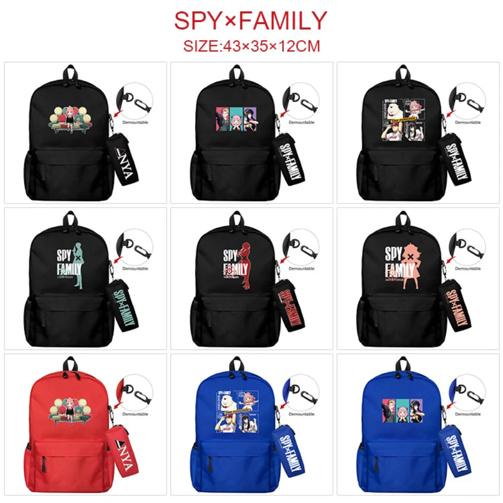 

Anime SPY×FAMILY School Book Bag Women Men Unisex Gift Schoolbag Cool Book Bag Large Backpack Computer Bags