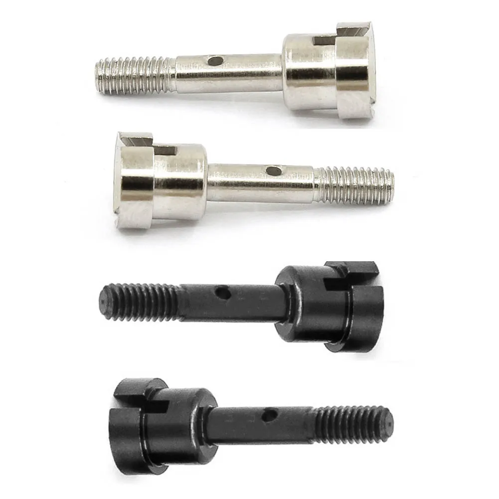 

2Pcs Metal Wheel Axle Cup Drive Shaft Cup For HSP 94186 94186Pro 94286 RC Car Upgrade Parts Remote Control Toys Accessories