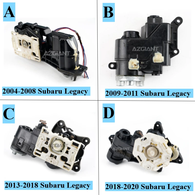 Фото Для Subaru Legacy 2004-2011/2013-2020 автомобильные аксессуары, автоматический складной модуль управления боковым зеркалом заднего вида, комплект привода и шестерен №1