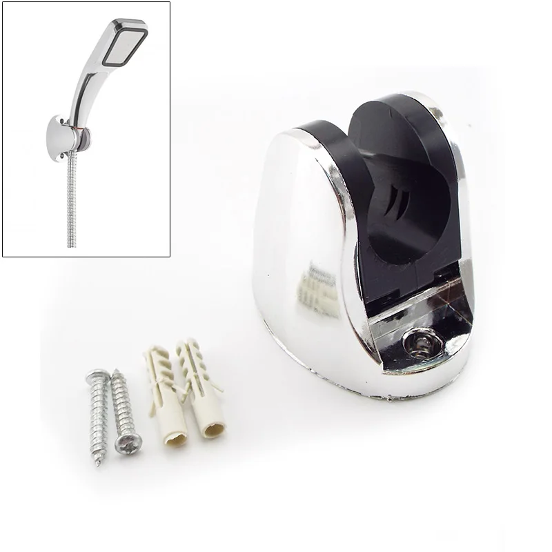 

HOT Handheld Shower Spray Head Holder Bracket Stand Bathroom Wall Mount Adjustable